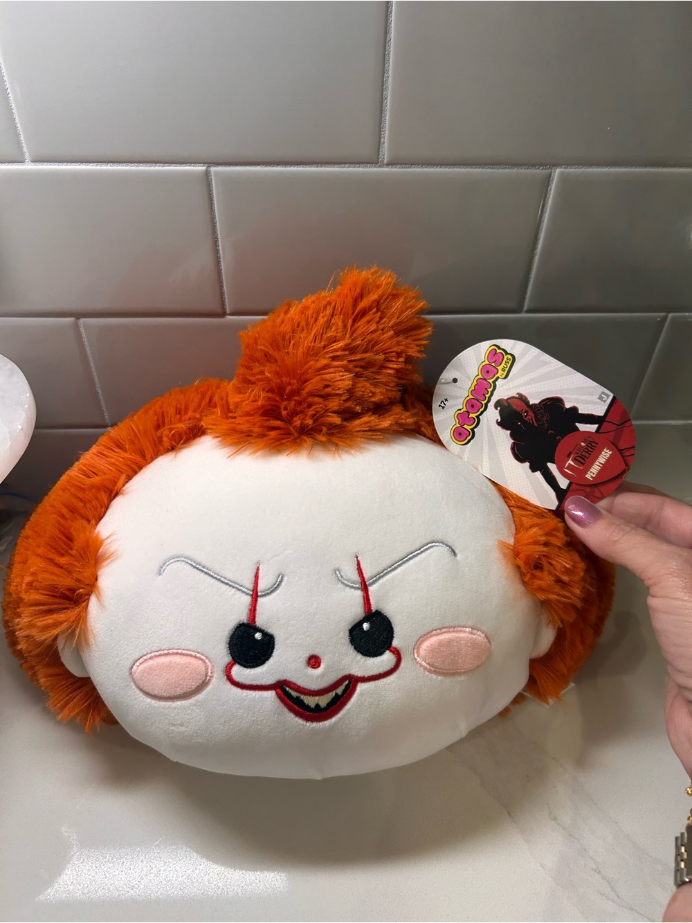 Pennywise Atamas my Russ Plush Toy Pillow - Character Plus NWT